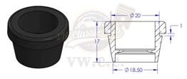headlight wiring grommet for vw beetle 1300 1302 1303 1968 1979 3 3477 s 7131