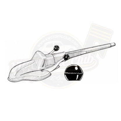 heater control knob for vw beetle 1300 1302 1303 karmann and variant 4 4440 s 71