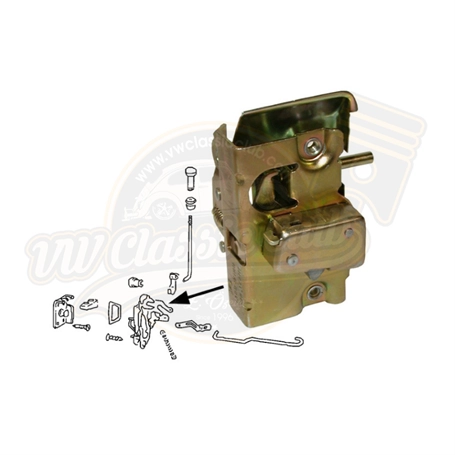 inner right door lock for vw beetle 1100 1200 1955 1966 55 5809 s 6824