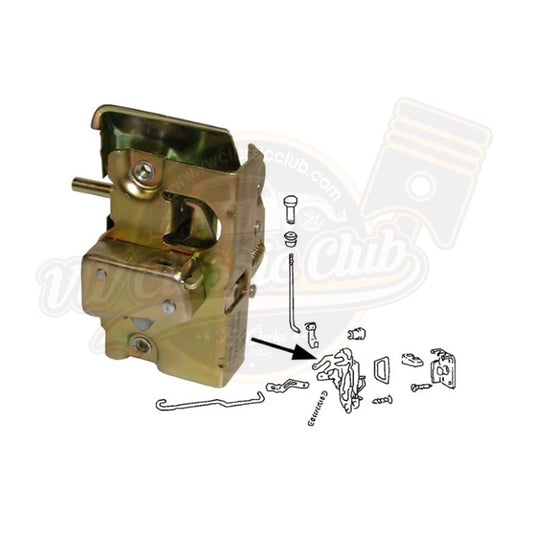 inside left door lock for vw beetle 1100 1200 1955 1967 55 5808 s 6825