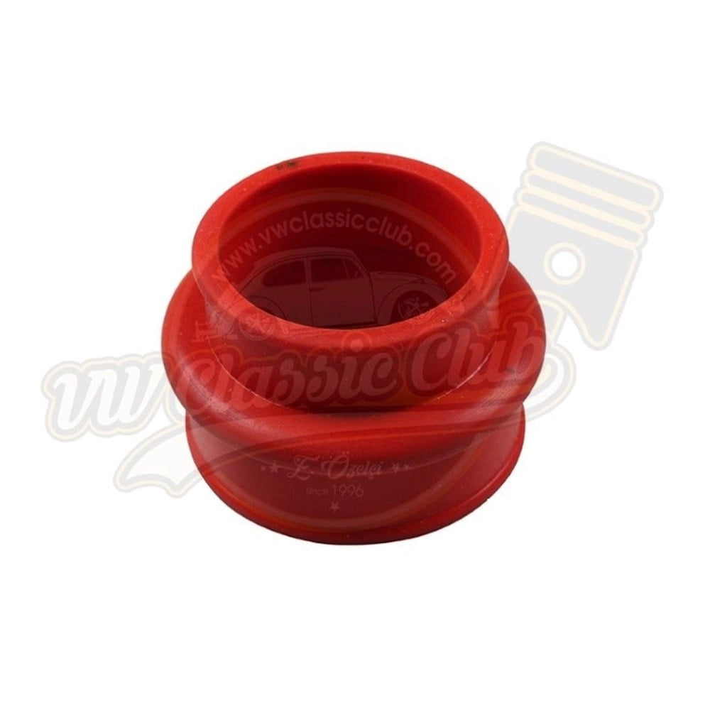 intake manifold boot red for vw beetle t2 karmann ghia 113129729b 6 6432 q 1016