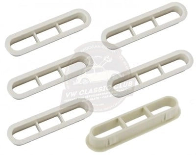 internal ventilation grille set cream for vw super beetle 1303 1973 1975 4 4481