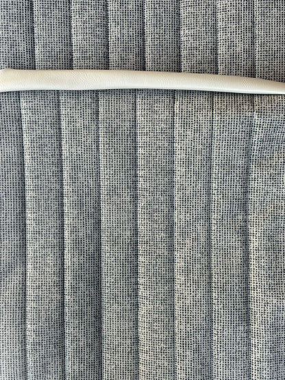 ivory and grey patterned seat cover set for vw beetle 1200 4 4056