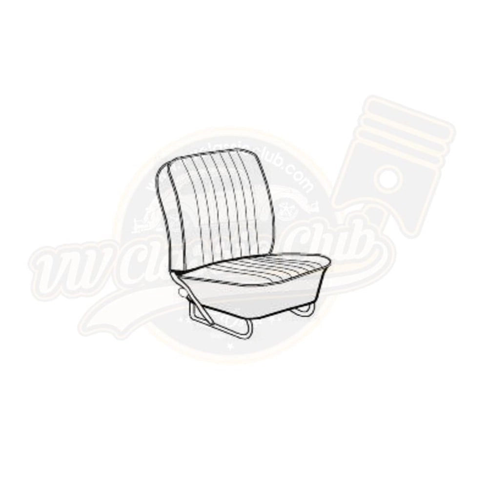 ivory cream seat cover for vw beetle 1100 1200 1956 1964 4 4956