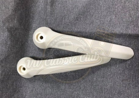 ivory interior door handle for vw t1 transporter 55 5852
