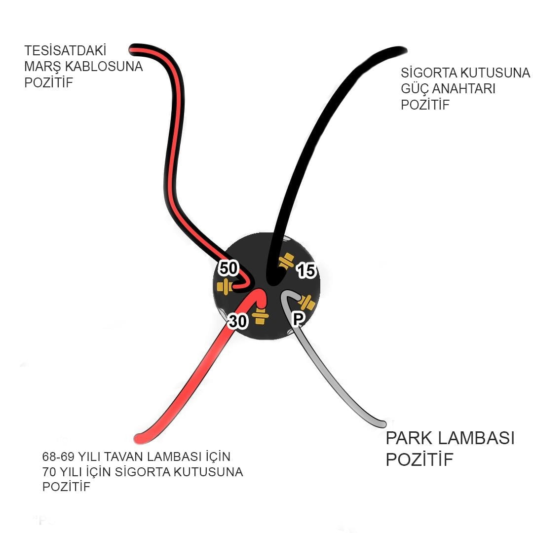 jopex ignition switch socket with wires for beetle t2 karmann type 3 3 3005