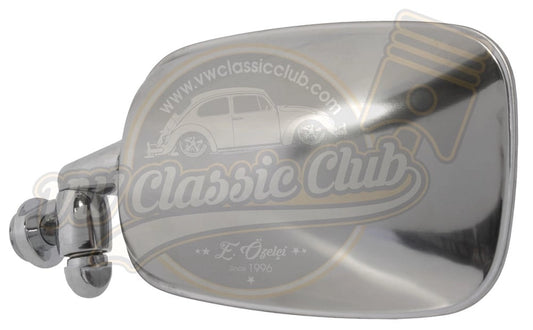 karmann ghia left side stainless steel mirror premium quality 25 2940