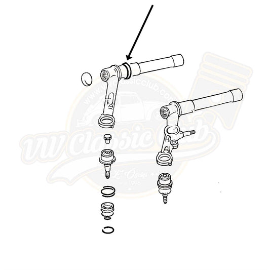 king pin bushing axle beam bushing for vw t2 1968 1979 65 6645 s 7248