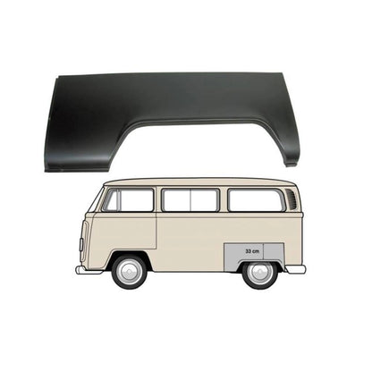 klokkerholm rear left quarter panel skirt for vw t2 bus 1971 1979 25 3104