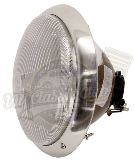 left headlight assembly for vw t1 transporter 1950 1967 3 3713