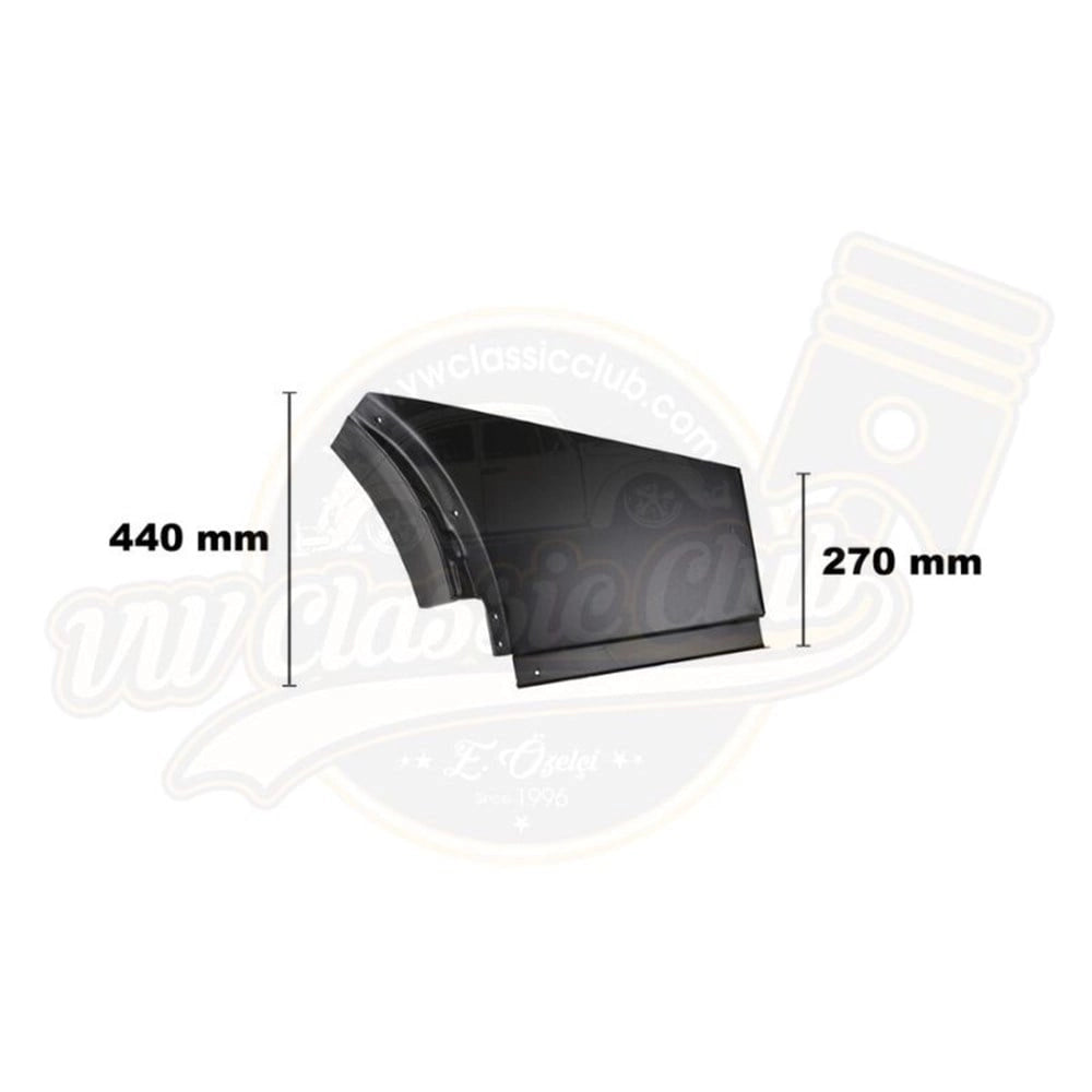 left rear lower quarter panel repair section for beetle 1959 1979 5 5161