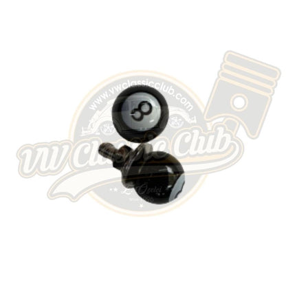 license plate bolt kit black 8 pcs for beetle t1 t2 t3 1952 1979 2 2028