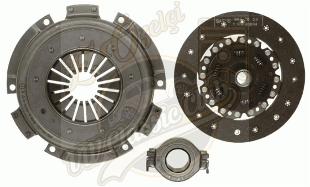 luk 1 6 clutch kit for vw t2 and karmann ghia 6 6550