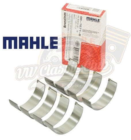 mahle 0 50mm connecting rod bearings for air cooled vw engines 6 6454
