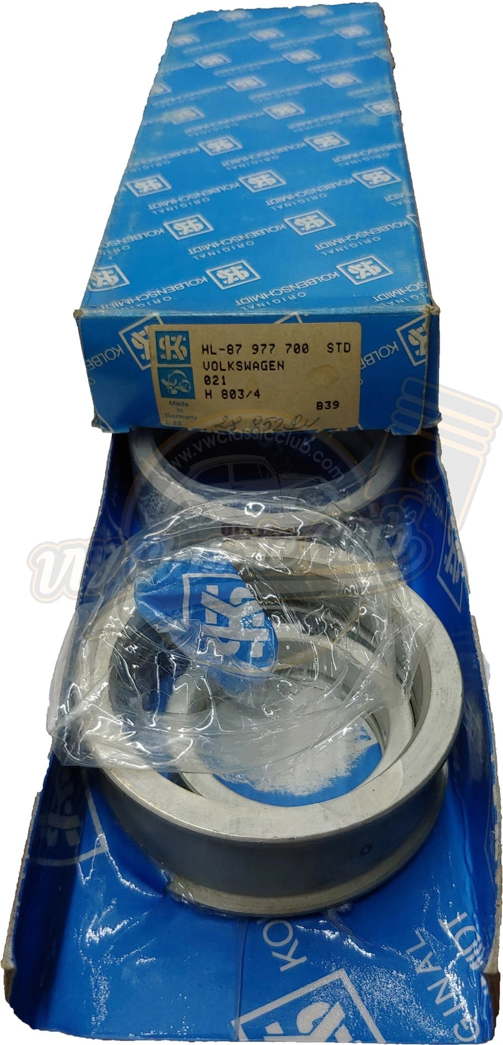 main bearing set outer 70 50 inner std for vw t2 2000cc air cooled 6 6129