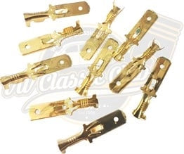 male spade terminal connector set 10pc for vw beetle t1 t2 karmann type 3 3 3688
