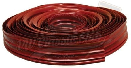 maroon fender welting set for vw beetle 1100 1303 1955 1979 25 2644