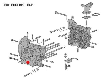 motorav as41 engine block 85 5mm for vw beetle t1 t2 karmann ghia 6 6091