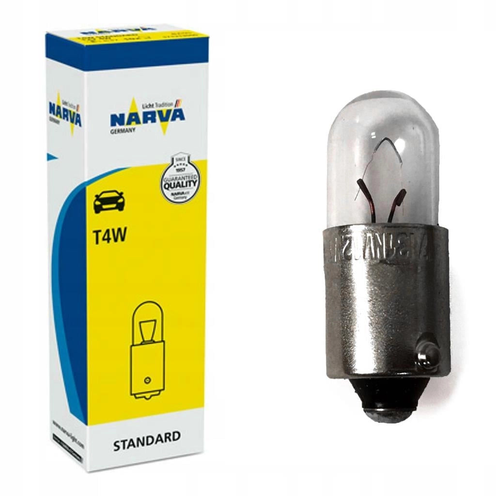 narva t4w 12v 4w ba9s signal and parking bulb for beetle and karmann ghia 3 3041
