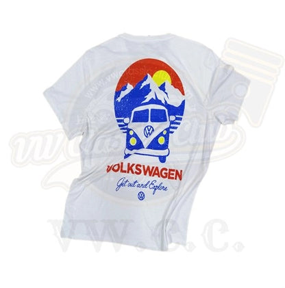 official vw classic club logo white t shirt 42 1004