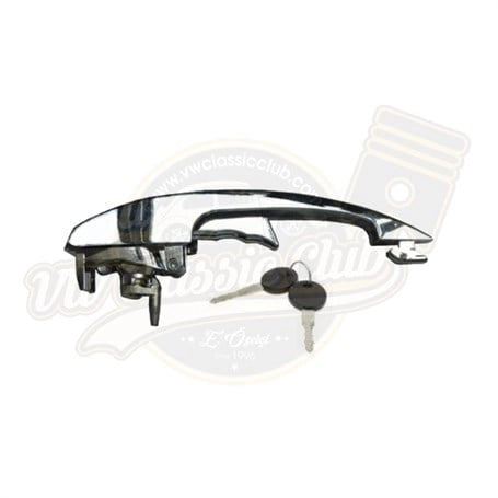 outer door handle with key for vw beetle 1300 1302 1303 1968 1979 55 5749