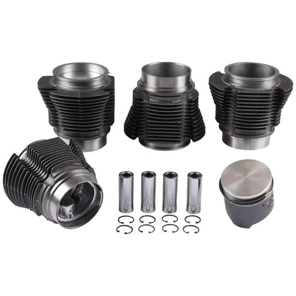 piston and cylinder set 77mm 1200cc for vw beetle 1955 1964 6 6566