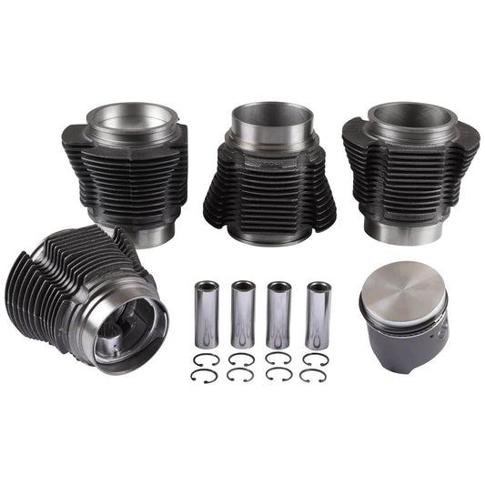 piston and cylinder set 77mm 1200cc for vw beetle 1955 1964 6 6566