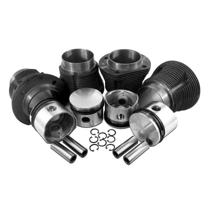 piston and cylinder set 77mm 1200cc for vw beetle 1955 1964 6 6566
