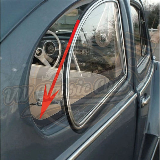 pop out window seal black for vw beetle 1100 1303 1955 1997 25 3092 q 2199