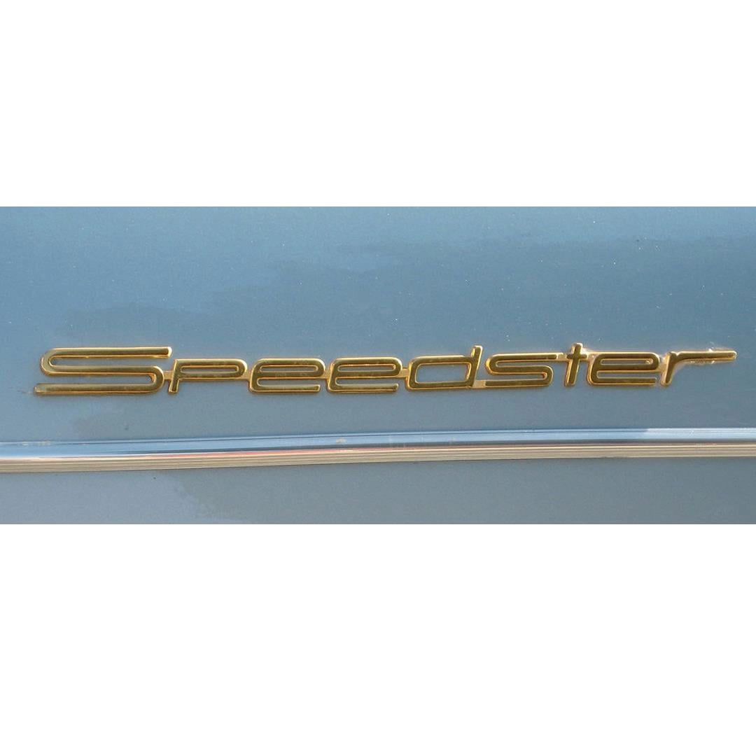 porsche 356 a speedster chrome emblem 64455932140 2 2130