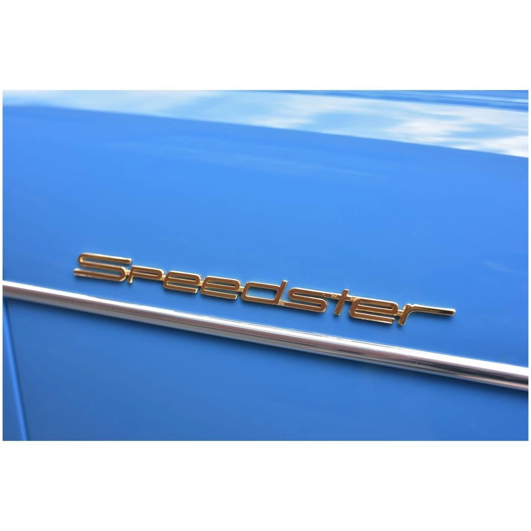porsche 356 a speedster chrome emblem 64455932140 2 2130