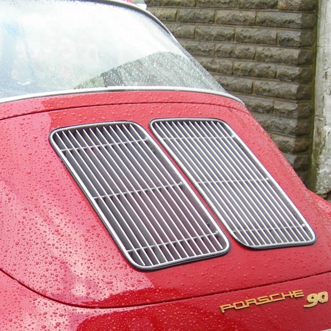 porsche 356 b t6 c rear engine grill set 1961 1965 2 2101