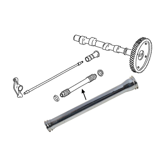 push rod tube set 208 mm for vw t2 and t3 1700 2000cc engines 6 6014