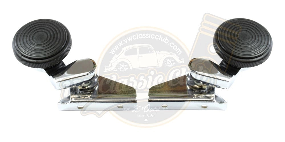 quarter window latch set for vw beetle t2 karmann ghia and type 3 55 5858