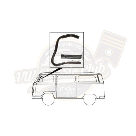 quarter window seal kit for vw t2 bus 1968 1979 55 5555 q 3002