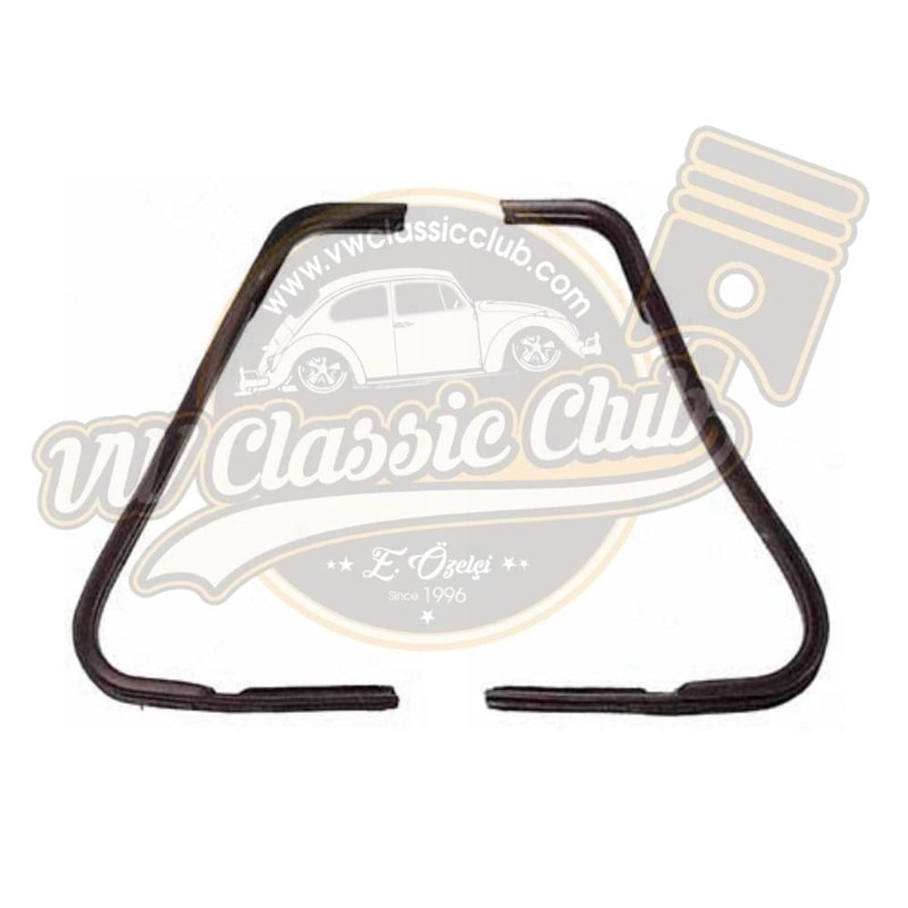 quarter window seal set for vw t2 bus 1968 1979 25 3110 q 3004