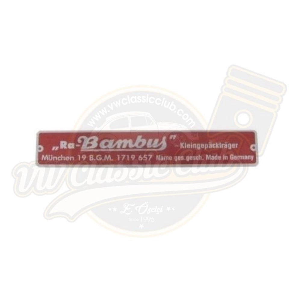 ra bambus emblem for classic vw beetle 2 2160