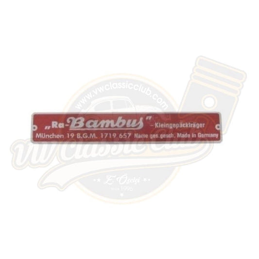 ra bambus emblem for classic vw beetle 2 2160