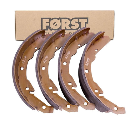 rear brake shoe set 55mm for vw t2 1970 1971 35 3631