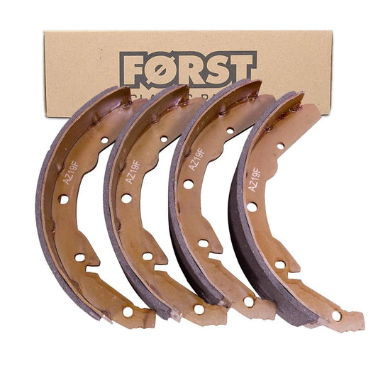rear brake shoe set 55mm for vw t2 1970 1971 35 3631
