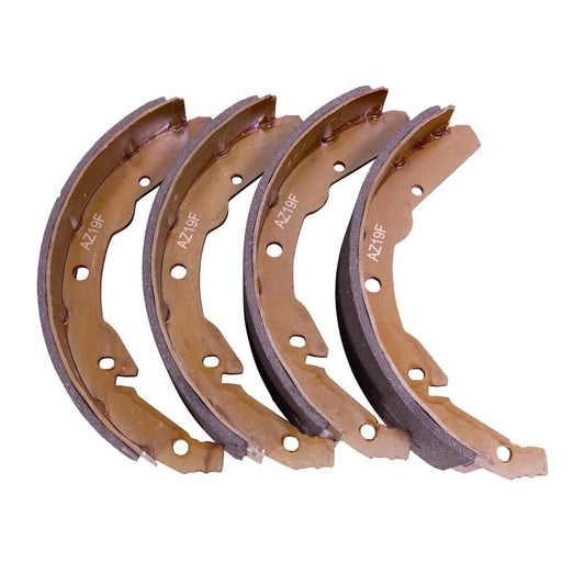 rear brake shoe set 55mm for vw t2 1970 1971 35 3631