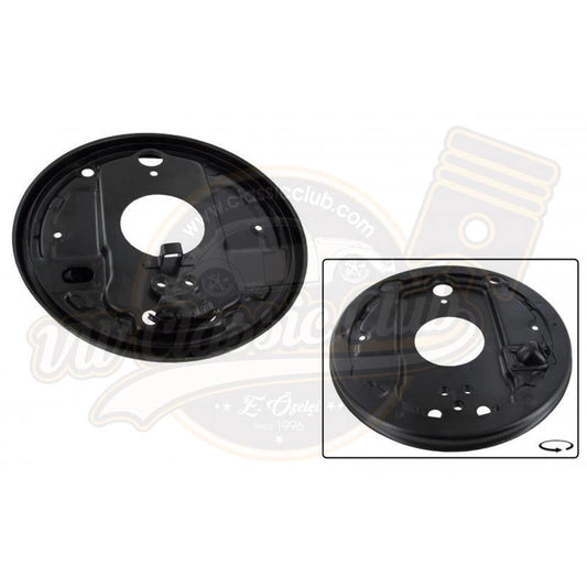 rear left brake backing plate for vw t2 1970 1979 65 6620