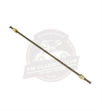 rear left brake pipe 25cm for vw beetle 1100 1303 1955 1979 35 3629 q 2246
