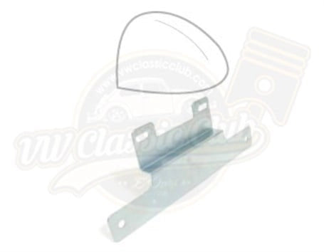 rear license plate holder for vw beetle 1958 1963 4 4460 s 7460