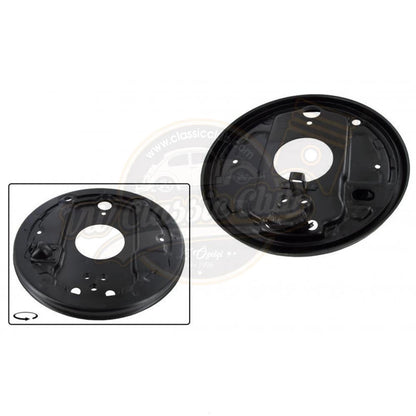rear right brake backing plate for vw t2 transporter 1970 1979 65 6619
