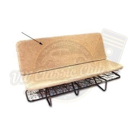 rear seat backrest pad for vw t1 and t2 transporter 4 4929