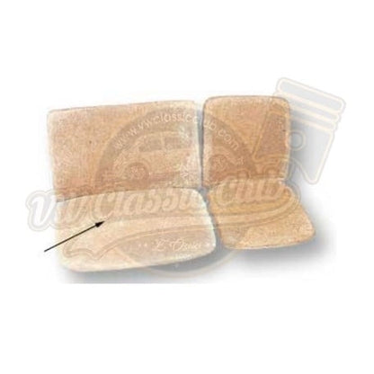 rear seat bottom pad 2 3 section for vw t1 and t2 transporter 4 4924