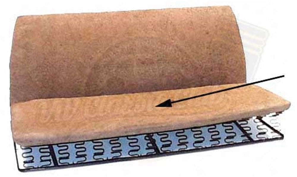 rear seat bottom pad for vw beetle 1200 1300 1302 1303 1965 1977 4 4871