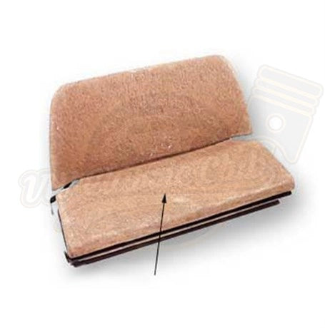 rear seat bottom pad for vw beetle cabrio 1100 1302 4 4651