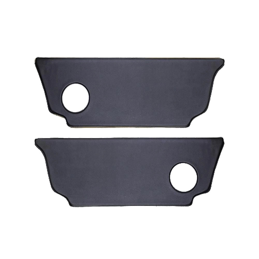 rear seat footwell air vent cover set black for vw beetle 1200 1303 4 4201